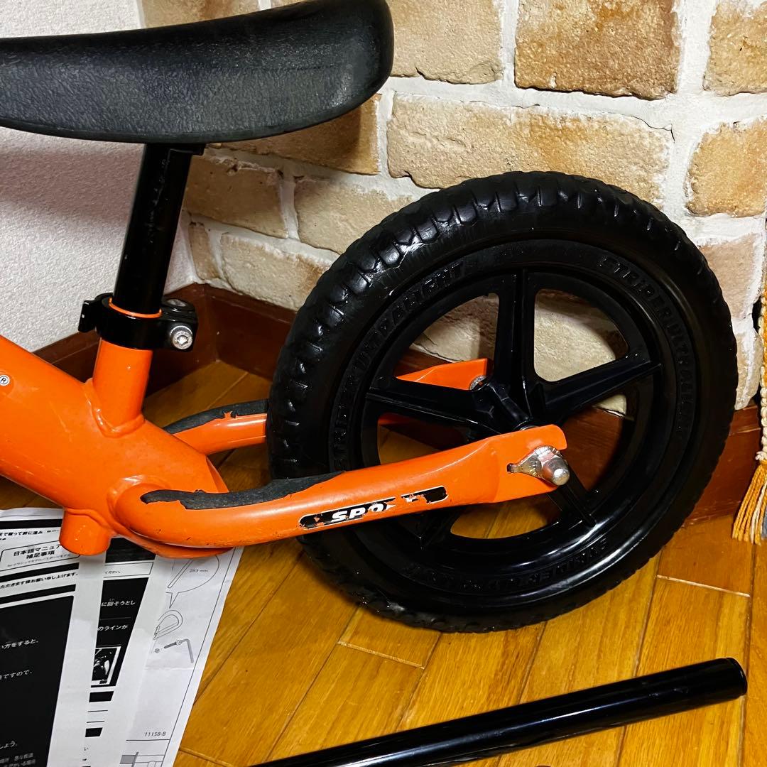 て*ら様 STRIDER ストライダースポーツ　日本正規品　オレンジ　分解清掃・