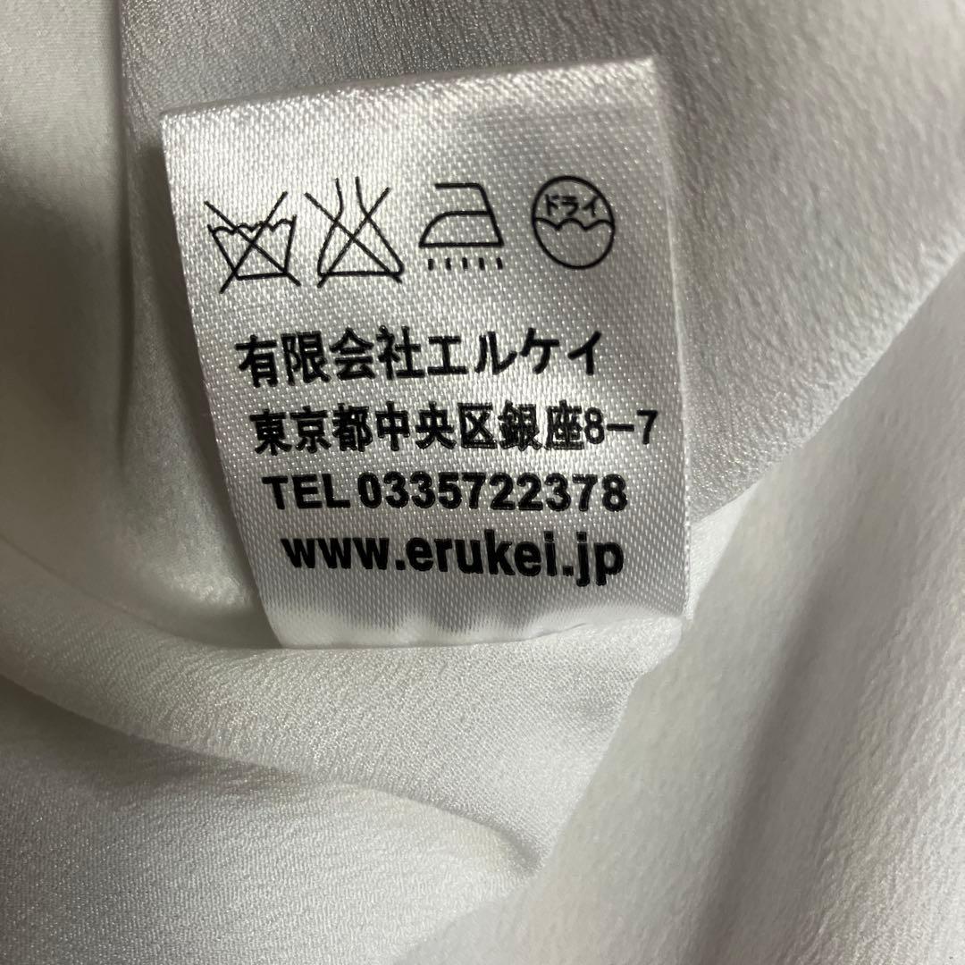GINZA COUTURE 花柄ノースリーブワンピース
