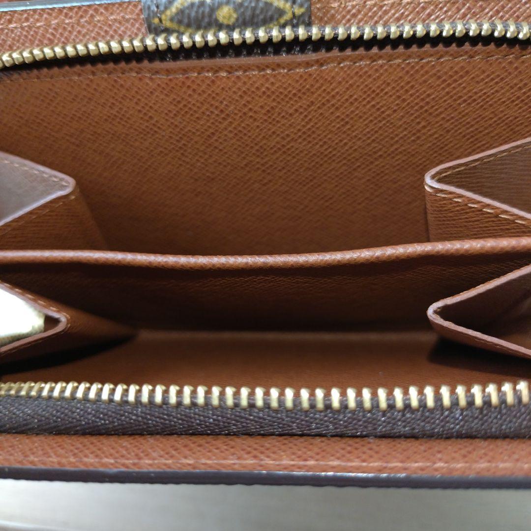 LOUIS VUITTON モノグラム　ポルトパピエ ジップ　パスケース付き財布