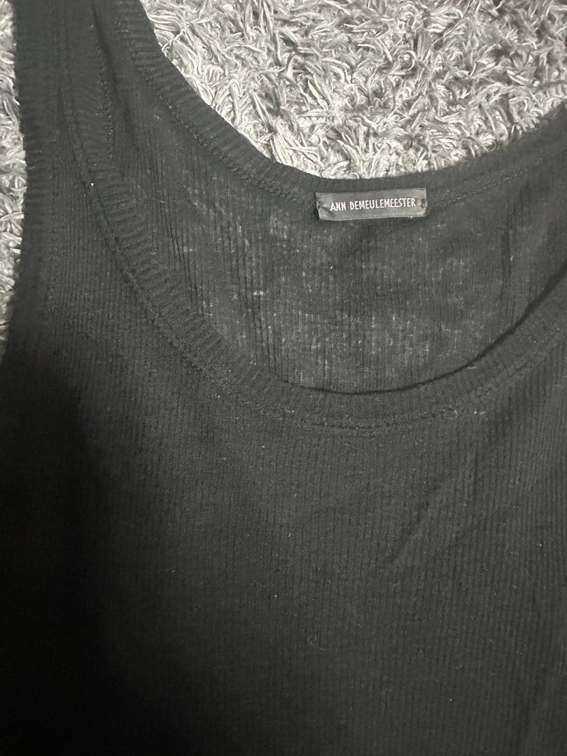 トップス Ann Demeulemeester Rib tanktop