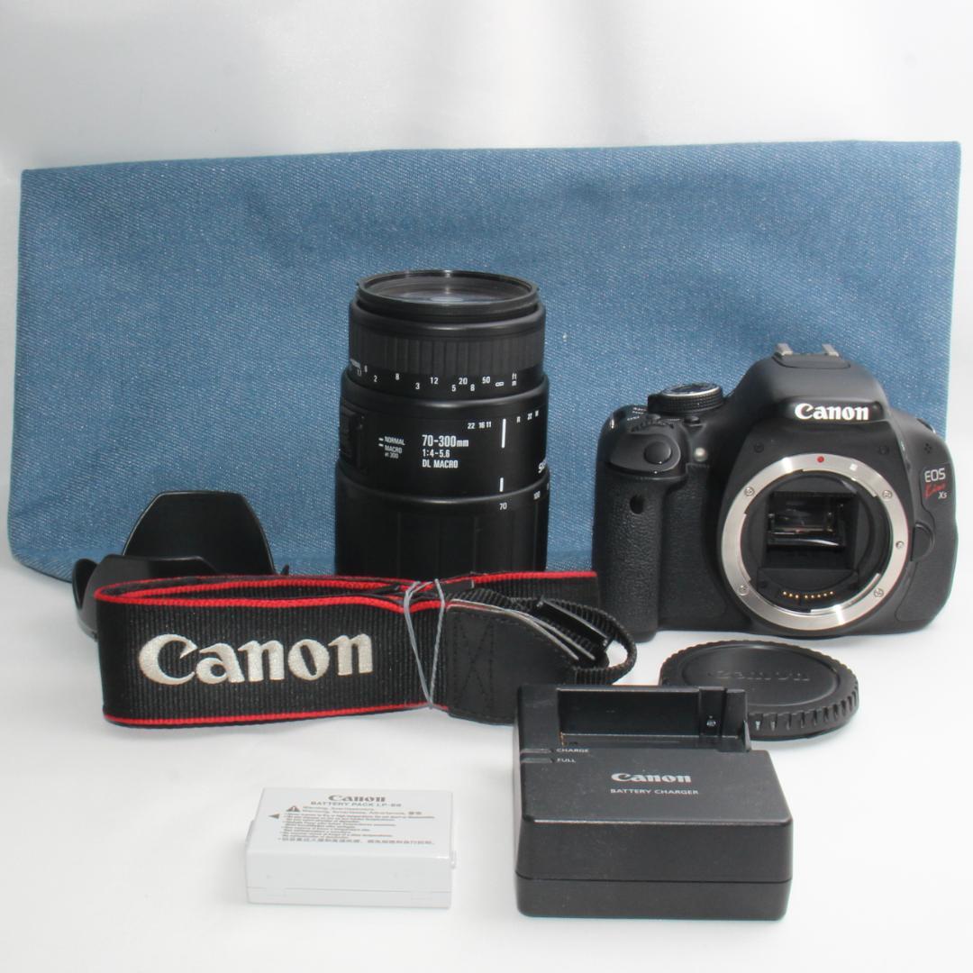 ❤️新品カメラバック付❤️Canon EOS kiss X5 超望遠レンズキット