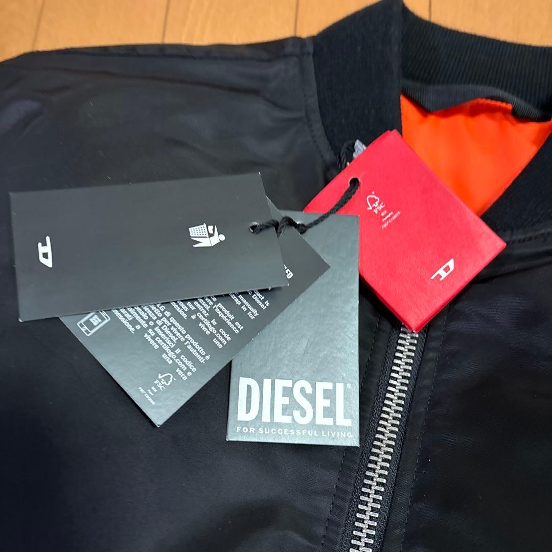 ご*ん様 DIESEL MA-1 フライトジャケット ブラック　正規品