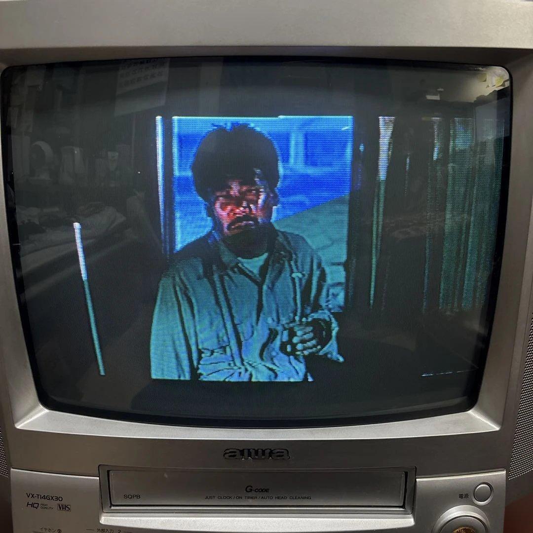 aiwa VX-T14GX30 ブラウン管テレビ（テレビデオ）