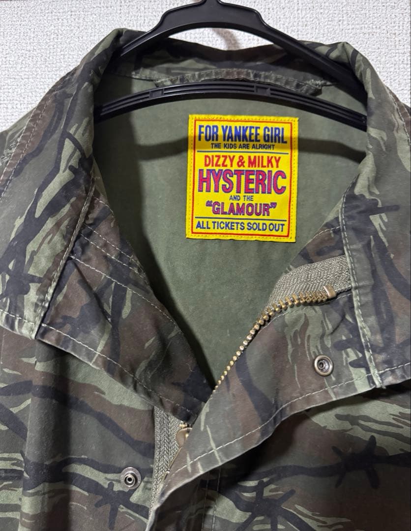 【美品】値下げ可HYSTERIC GLAMOUR ジャケット　ミリタリー