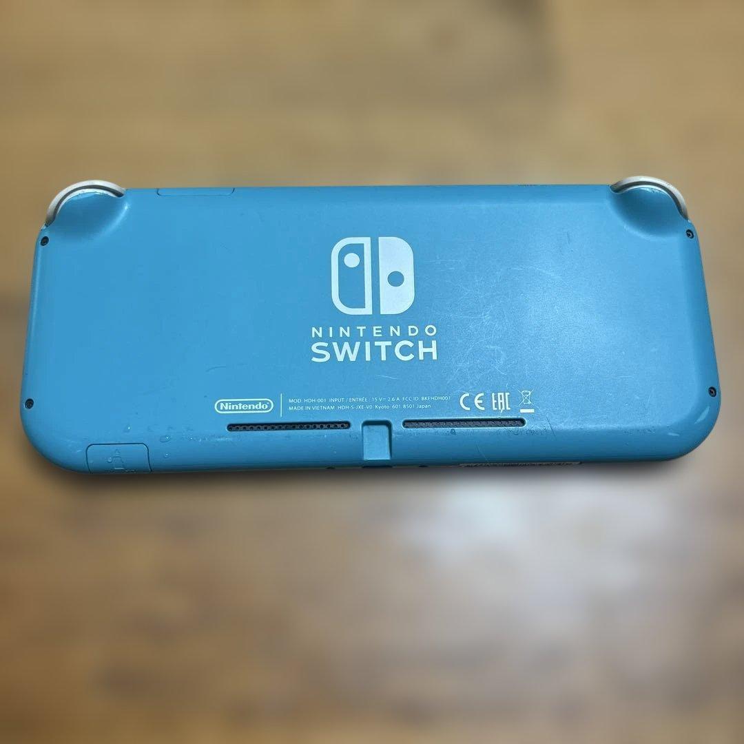 Nintendo Switch Lite ターコイズ 画面にひびあり　ジャンク品