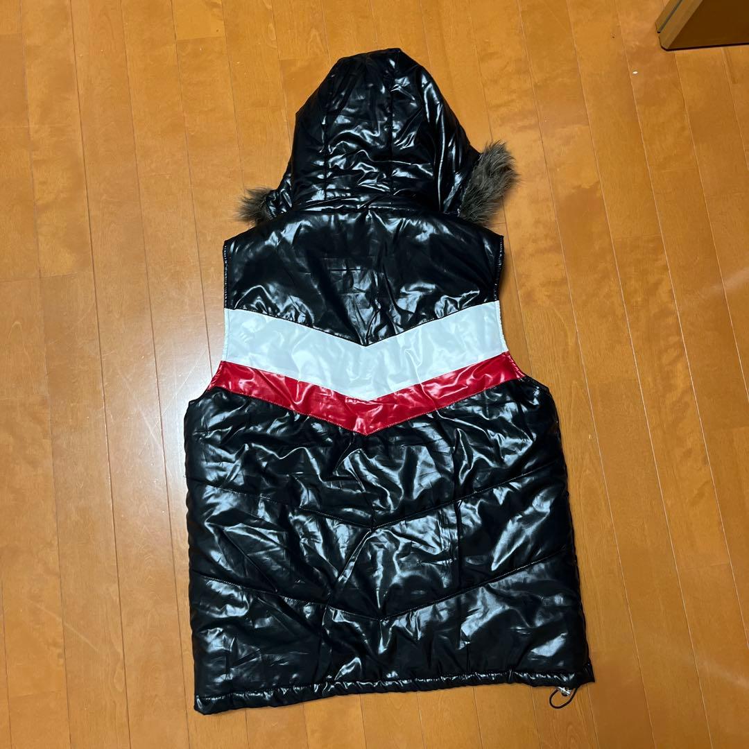 swag 平成　y2k ファーダウンベスト