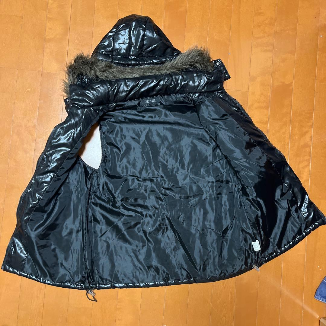 swag 平成　y2k ファーダウンベスト