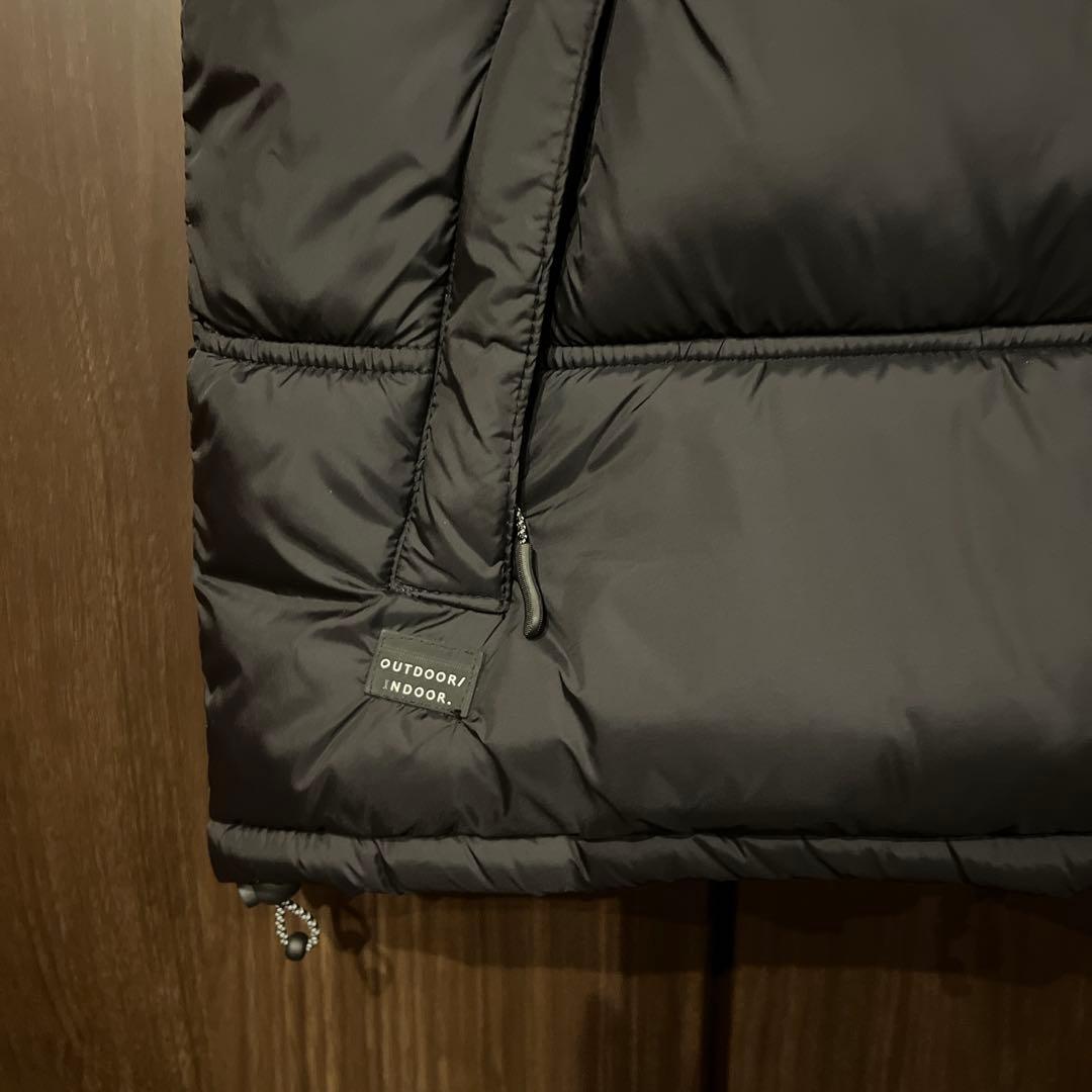 ZARA ブラック ダウンベスト L