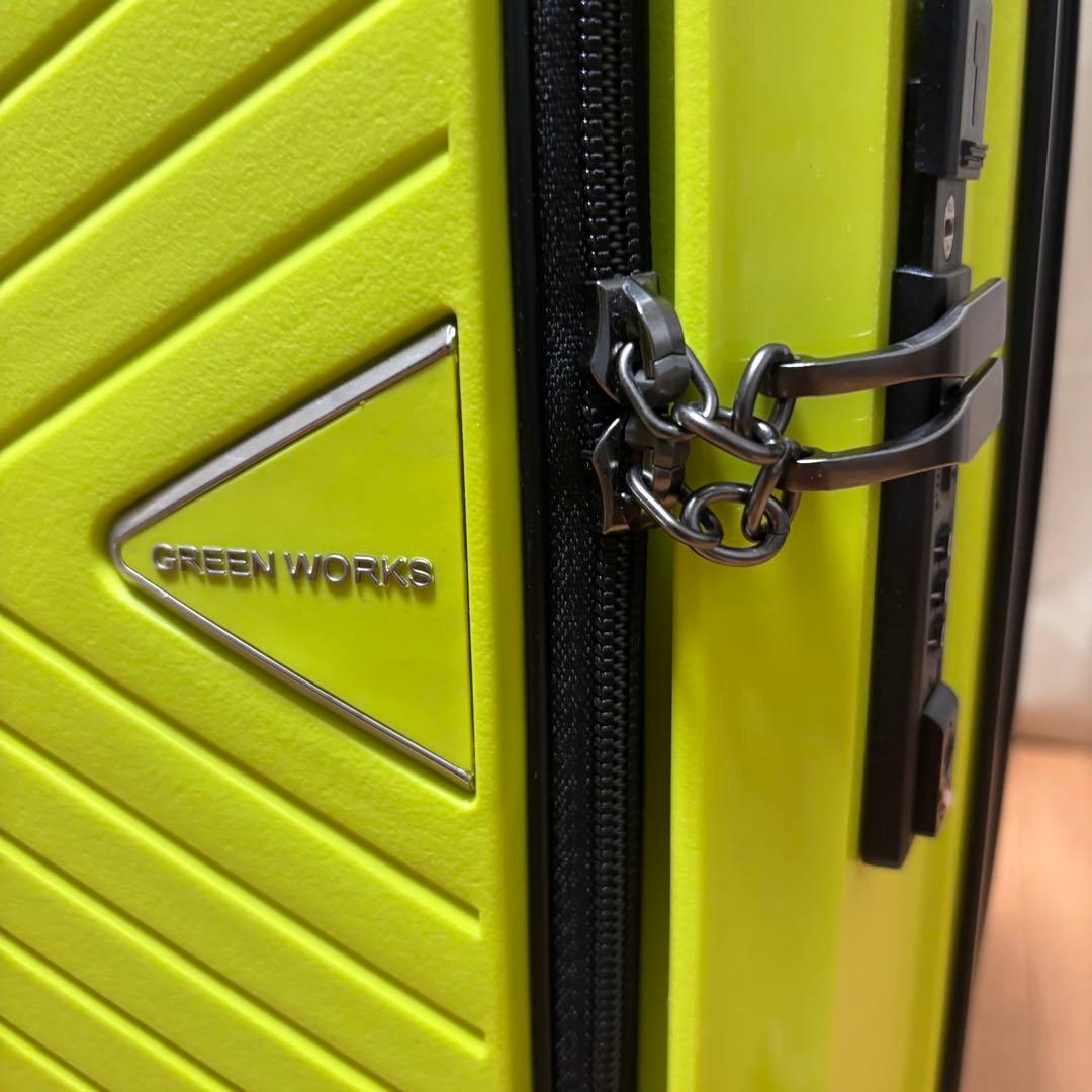【極美品】シフレ Green Works ハード 軽量 フロント開き TSA