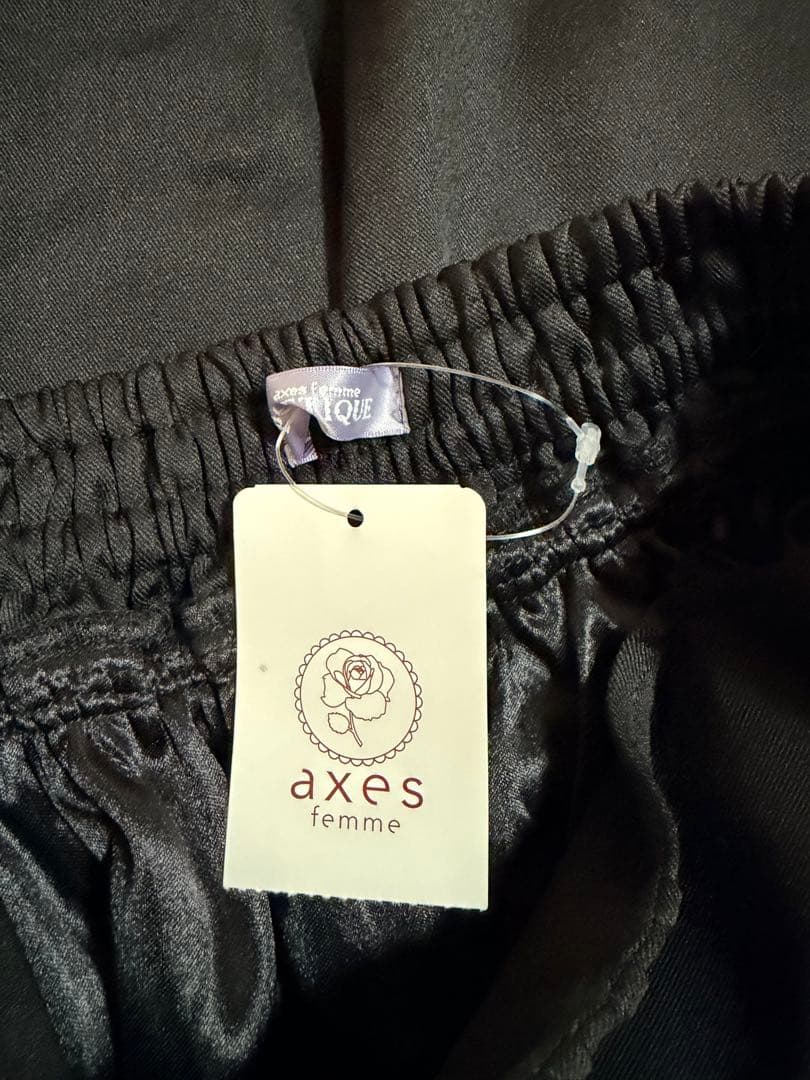 【axes femme POETIQUE】ダークロマンス　ロングスカート　新品