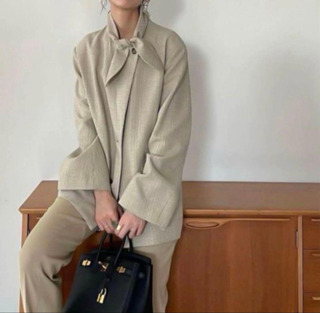 CLANE BOW TIE ARRANGE JACKET クラネ ジャケット