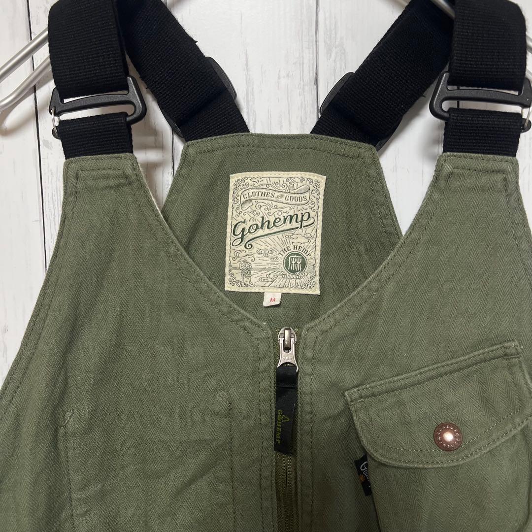 GOHEMP FIRE RIDGE VEST OLIVE DRAB サイズM