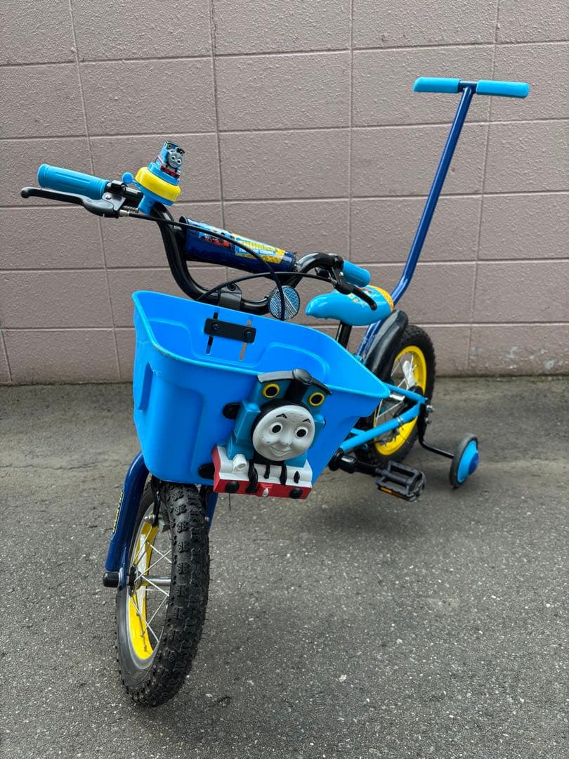 【大輔様　購入予定品】トーマス 子供用自転車 補助輪付き（12/14インチ）