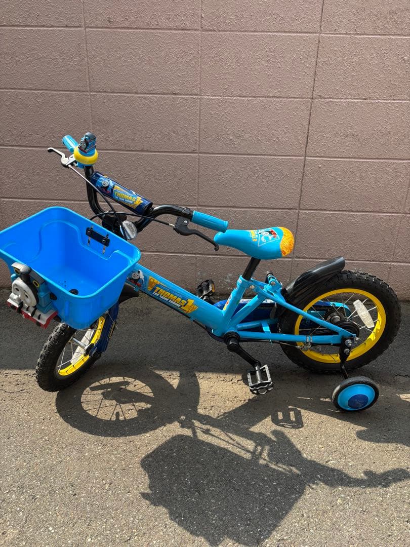 【大輔様　購入予定品】トーマス 子供用自転車 補助輪付き（12/14インチ）