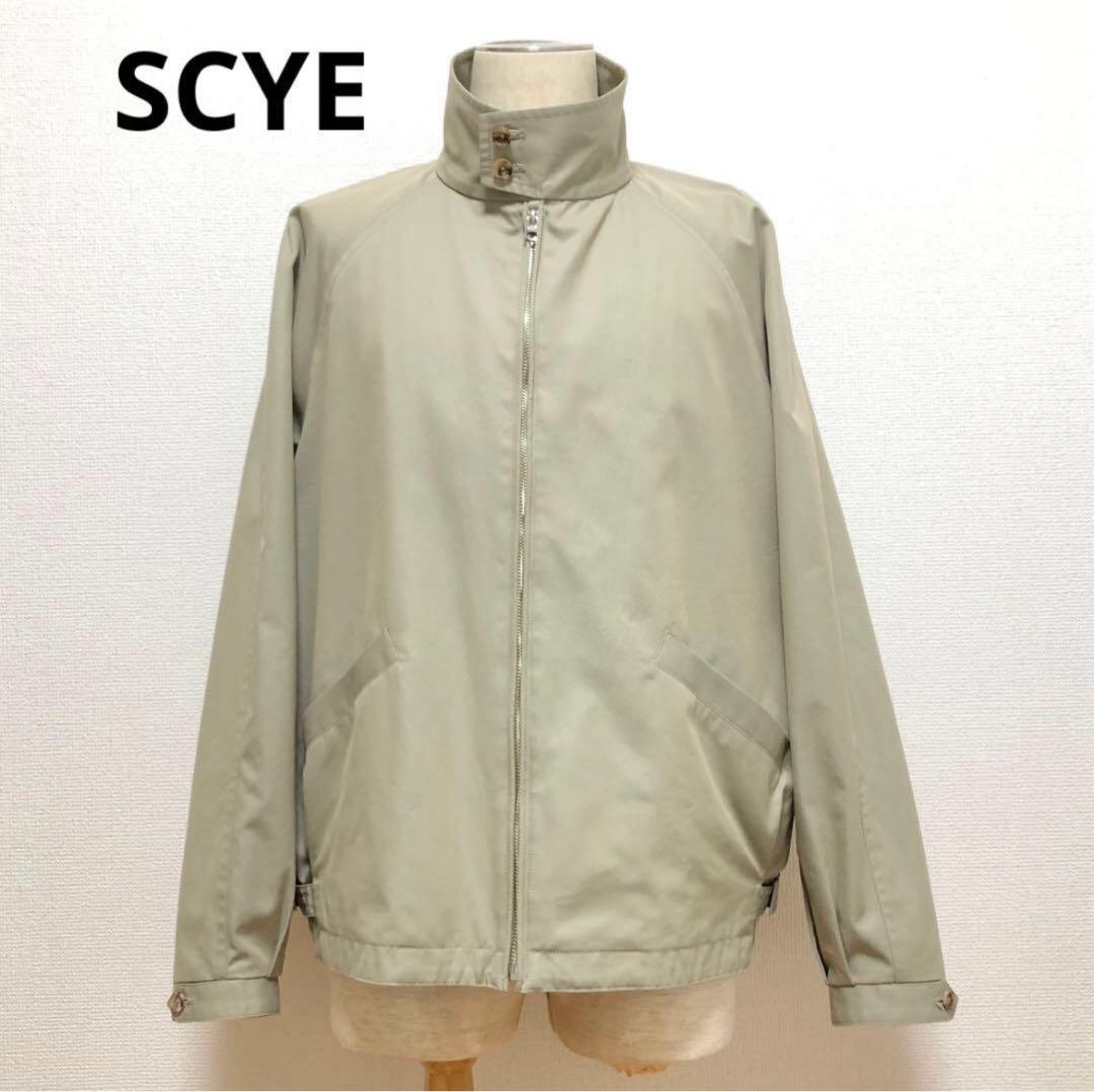 サイ ベーシックス ハリントン ジャケット 38 SCYE コットン ギャバジン
