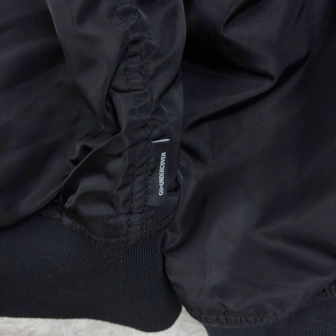 【完売品美品】GU×UNDERCOVER　MA-1　限定　コラボ　洗える　黒　L