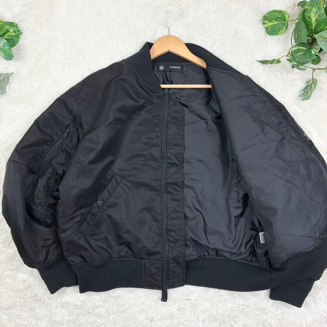 【完売品美品】GU×UNDERCOVER　MA-1　限定　コラボ　洗える　黒　L