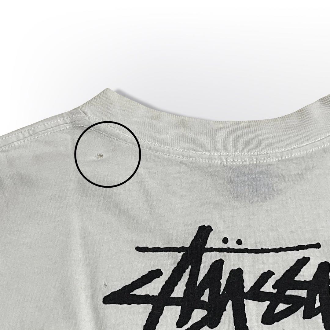 希少 80s 90s OLD STUSSY 黒タグ USA製 ラスタ Tシャツ