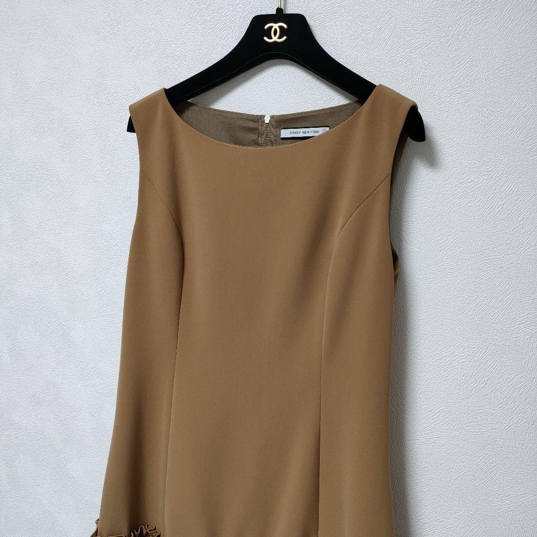 極美品❢FOXEY NEW YORK　ワンピース ドレス　フォクシー　40