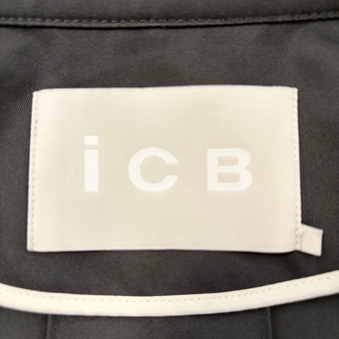 【完売モデル】ICB T/Cシャンブレーツイル 3WAYコート チャコール L