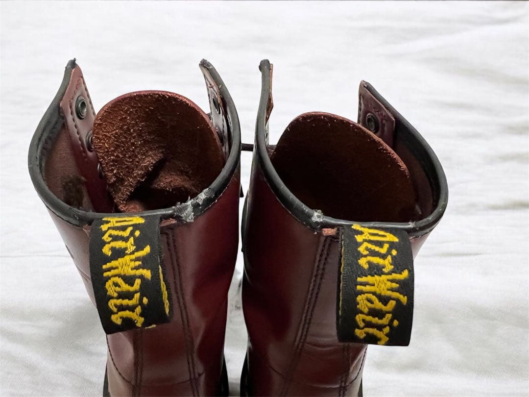 ぽ*。様 Dr.Martens 8ホール チェリーレッド UK5 24cm 正規