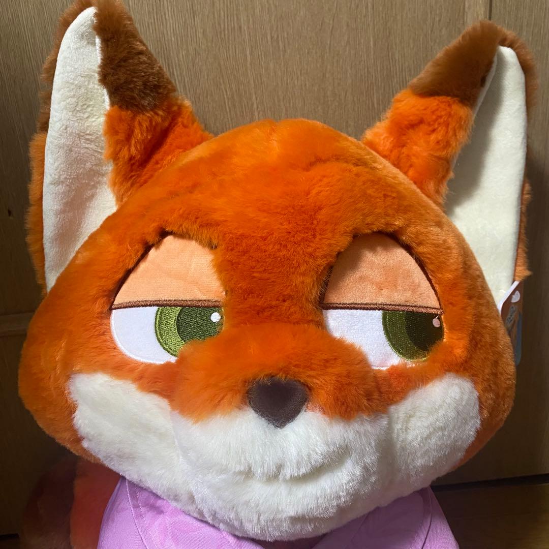 【新品】コストコ ディズニー ぬいぐるみ ズートピア2 ニック クロウハウザー