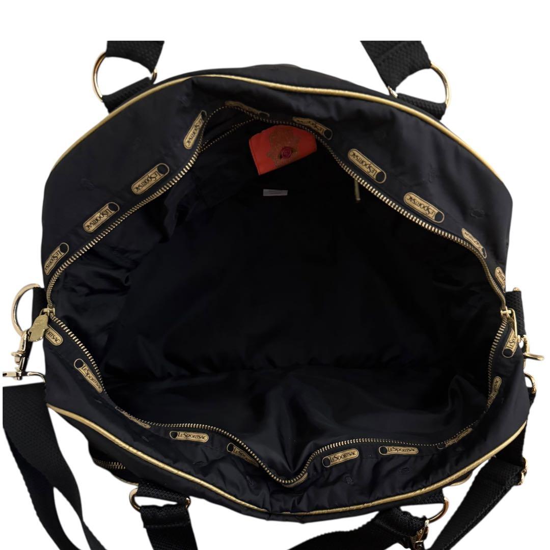 レスポートサック　マヌーシュ　ボストンバック　ハンドバッグ　2way ブラック