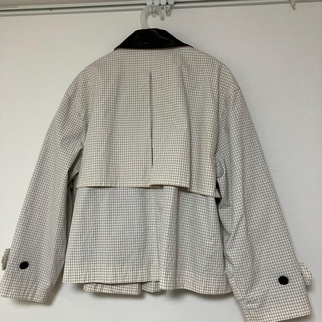 ZARA CUELLO PIEL ZW COLLECTION トレンチコート