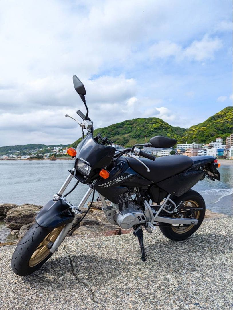 XR100モタード 純正改ハイシート