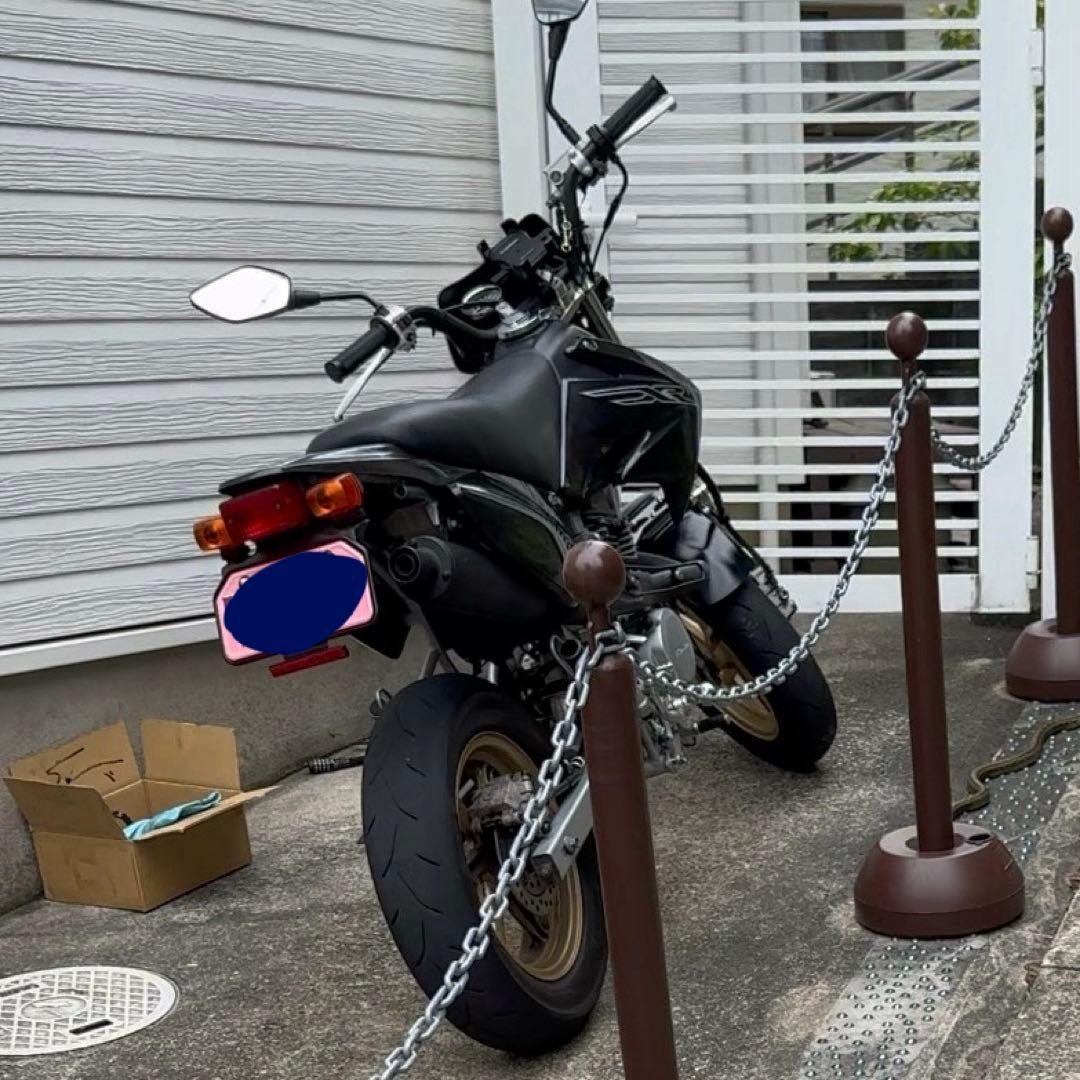 XR100モタード 純正改ハイシート