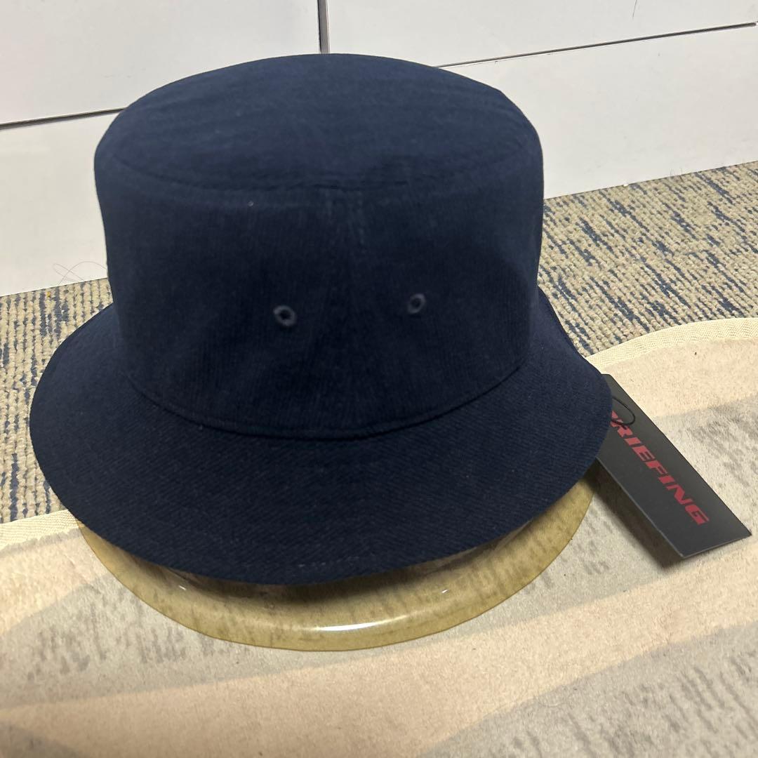 BRIEFING ネイビー バケットハット