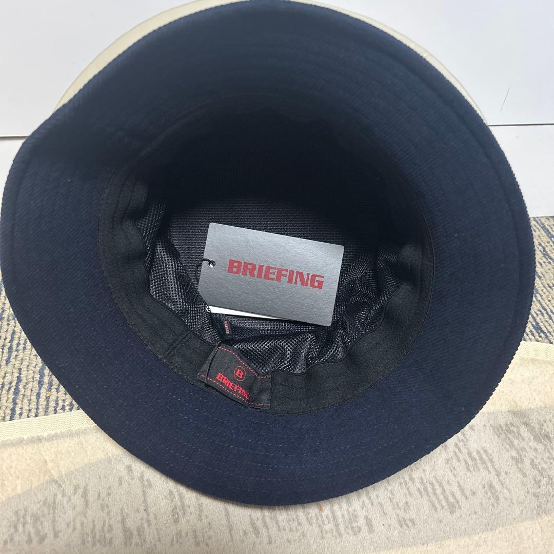 BRIEFING ネイビー バケットハット