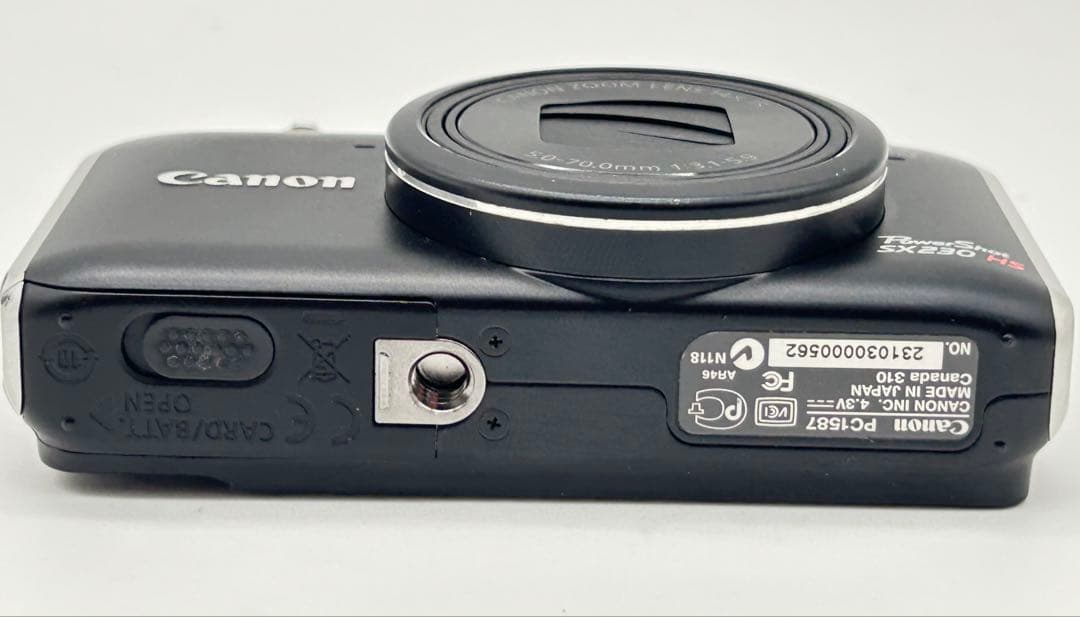 Canon デジタルカメラ　PowerShot SX230 HS ブラック