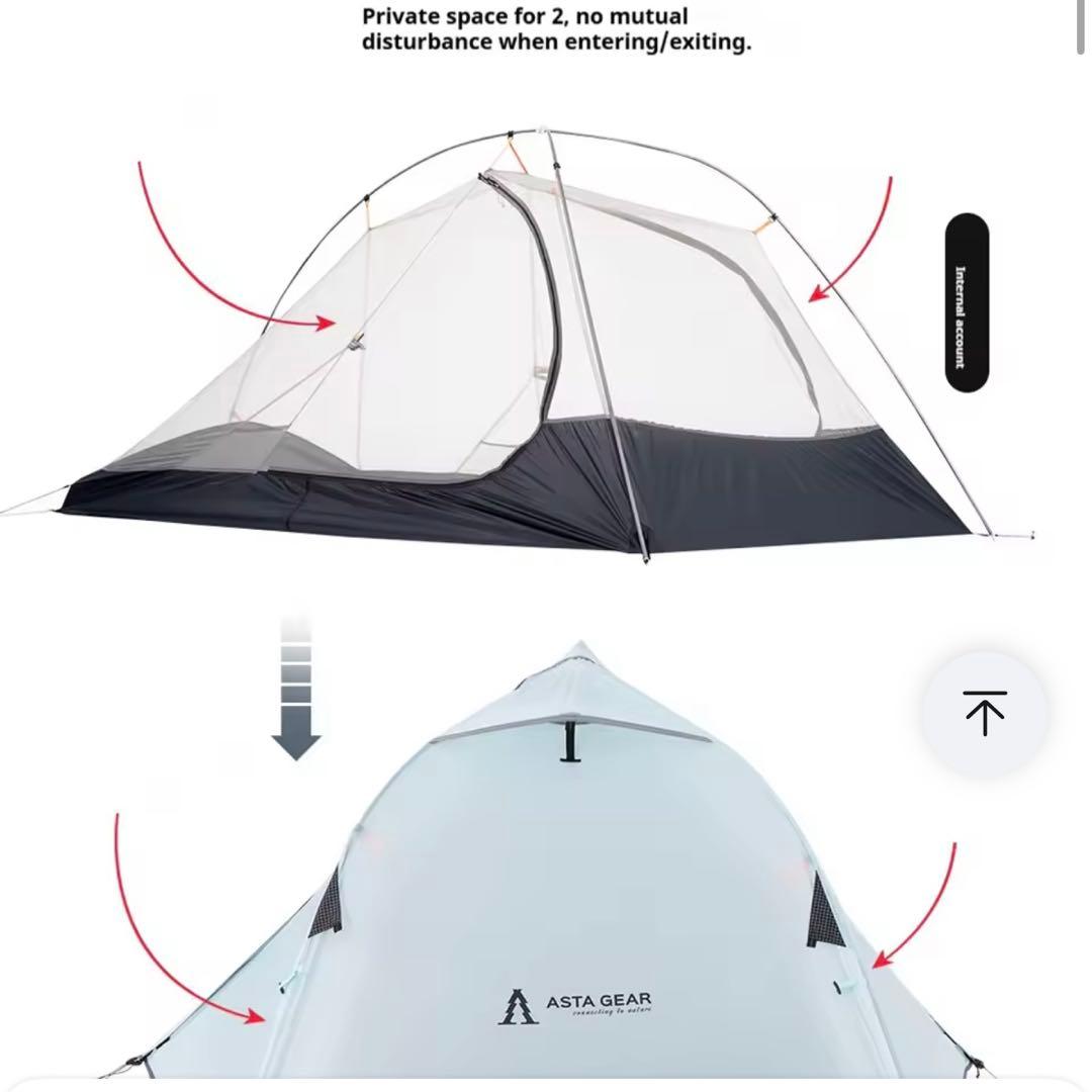 【試し張りのみ美品】ASTA GEAR BlueBird2