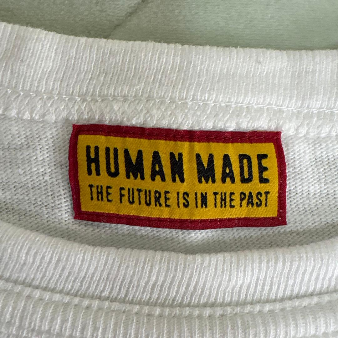 Human Made ハートロゴ Tシャツ ホワイト　HM29TE005 XXL