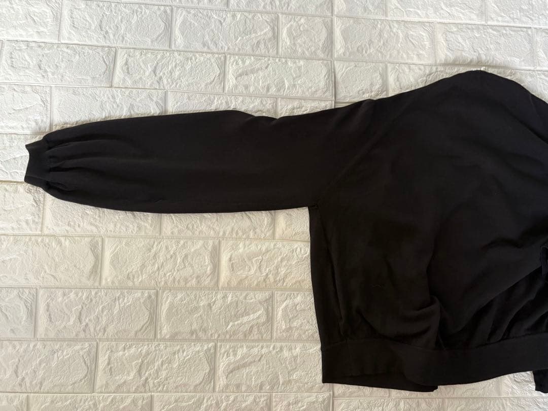 【美品】グレースコンチネンタル（グレースクラス）パール付きカーディガン【黒】