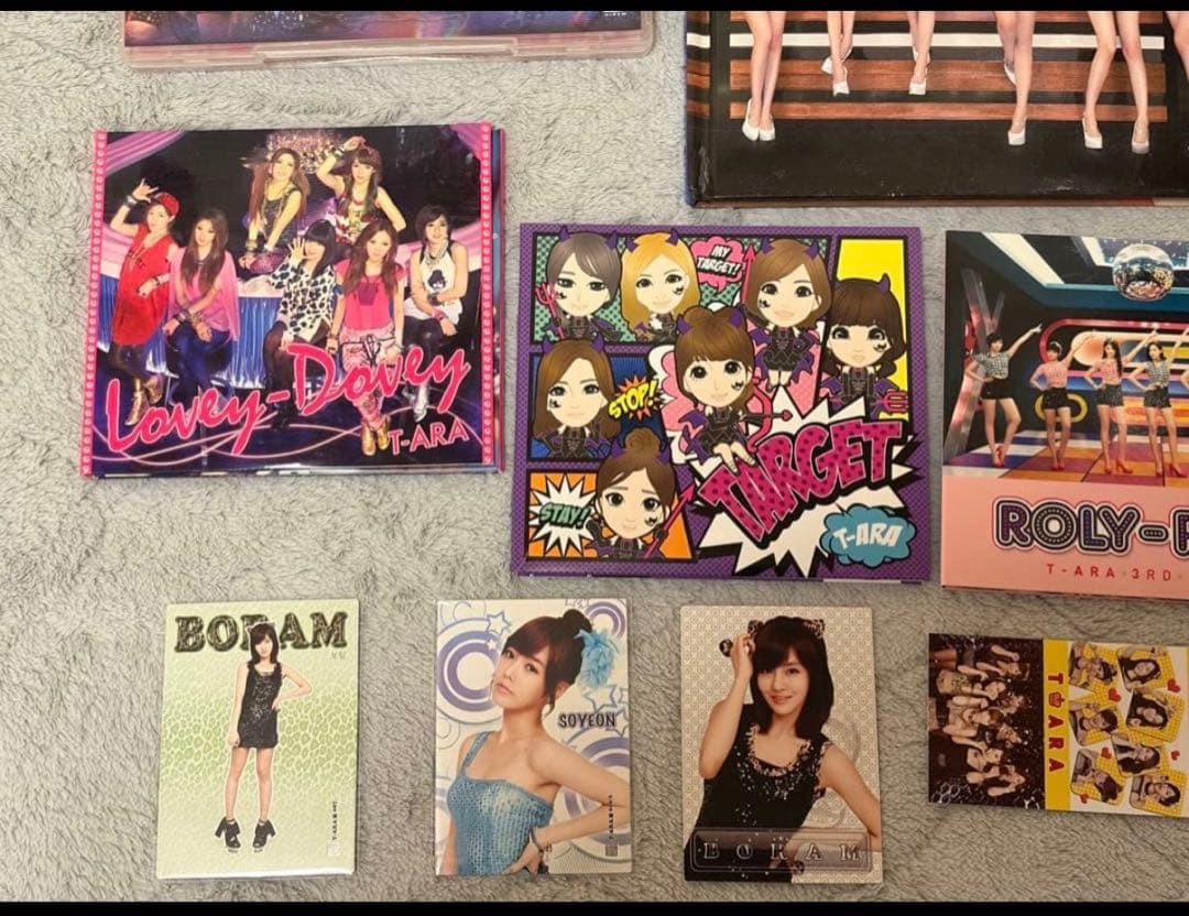 T-ARA アルバムとトレカセット‼️