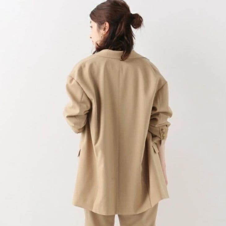 【美品】FRAMeWORK フレームワーク トロオーバーサイズジャケット 38