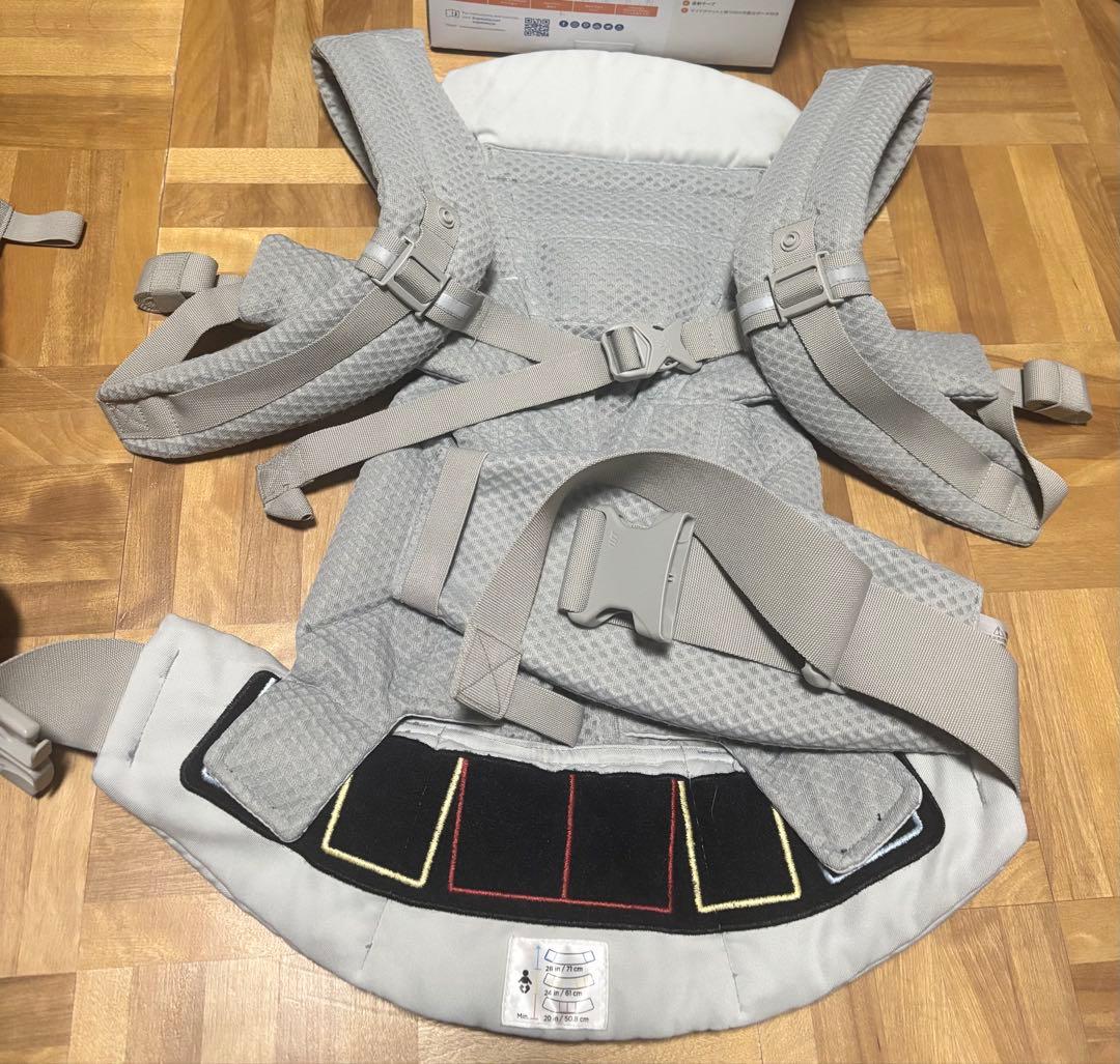 エルゴ　オムニブリーズ　グレー 抱っこ紐
