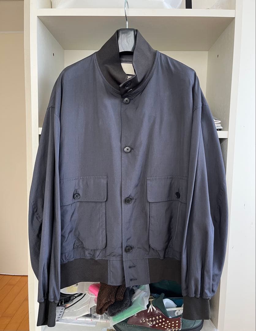 ジャケット・アウター YOKE 25AW Silk Nylon Driving Blouson 3