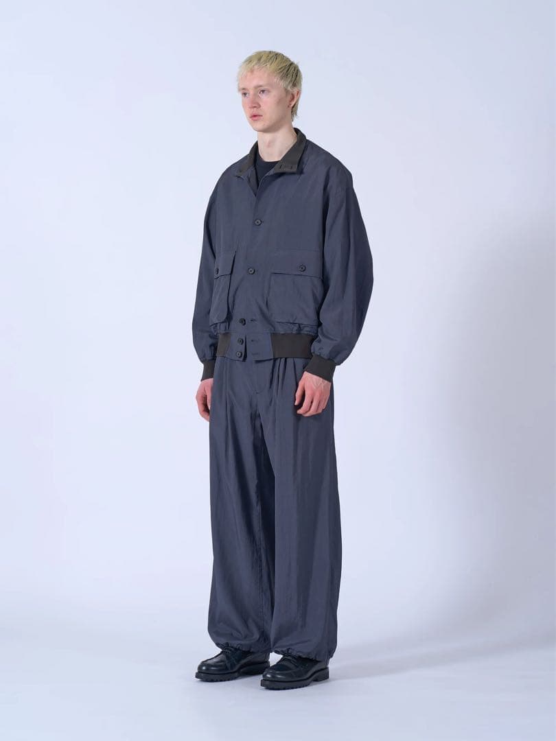 ジャケット・アウター YOKE 25AW Silk Nylon Driving Blouson 3