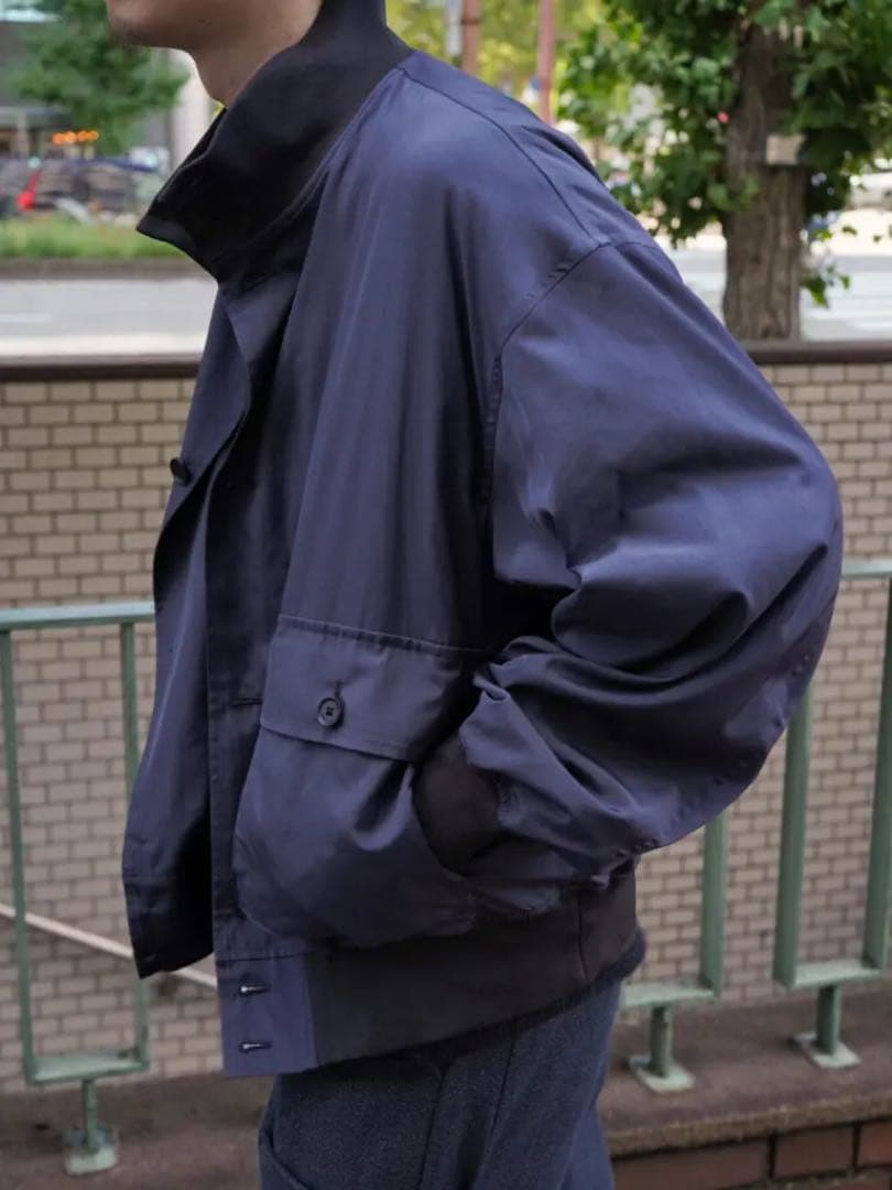 ジャケット・アウター YOKE 25AW Silk Nylon Driving Blouson 3