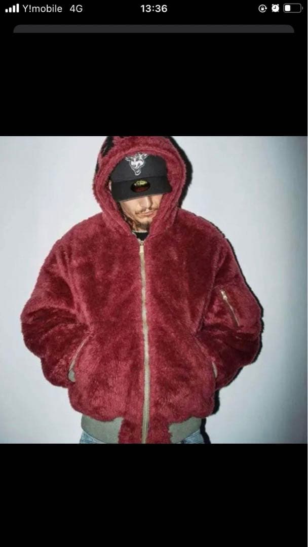 極美品SUPREME　 MA-1　リバーシブル　Faux Fur　S