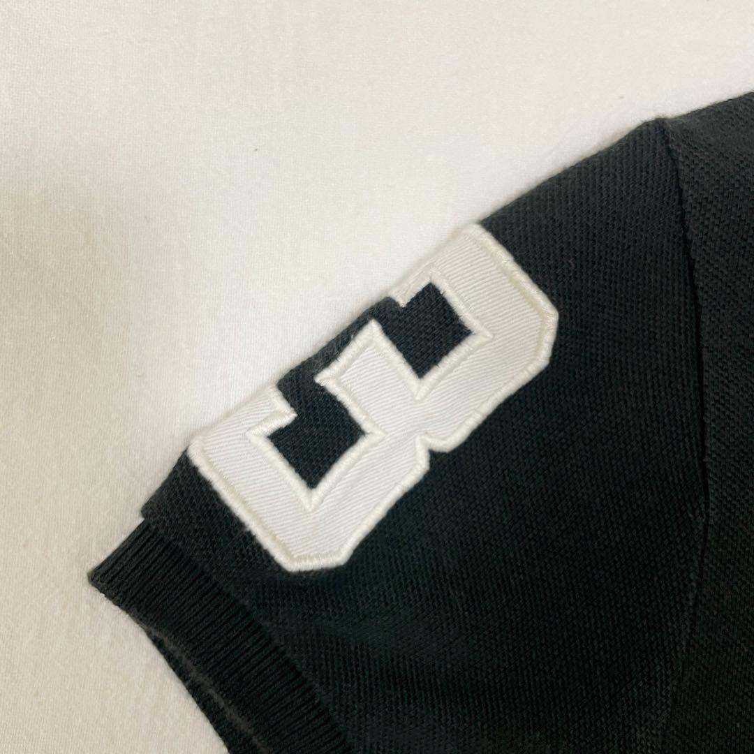 ラルフローレン ビッグポニー THE SKINNY POLO黒 レディースM