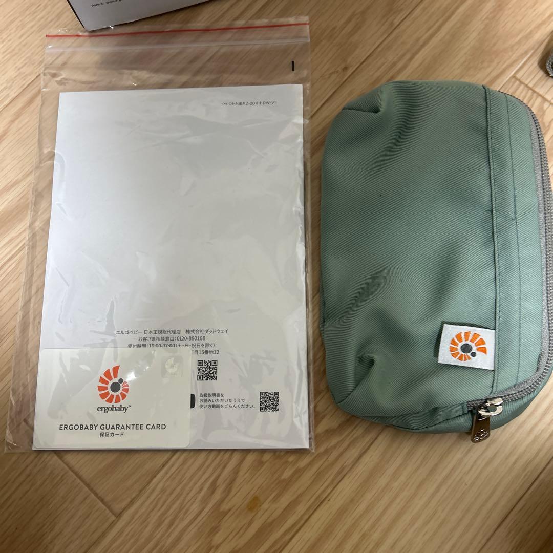 Ergobaby OMNI Breeze sage green 付属品完品