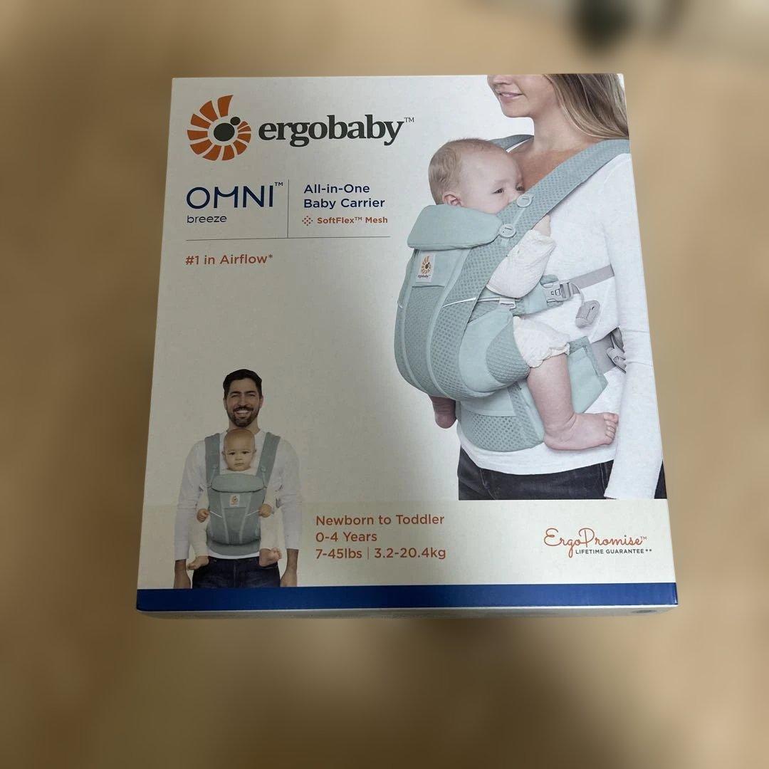 Ergobaby OMNI Breeze sage green 付属品完品