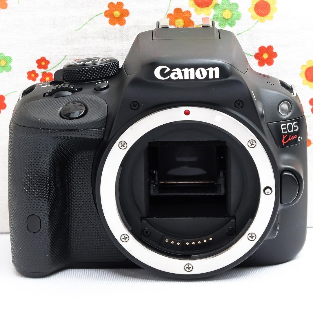 Canon Kiss X7 ☆初心者歓迎☆スマホに転送☆軽量ボディ＆高画質