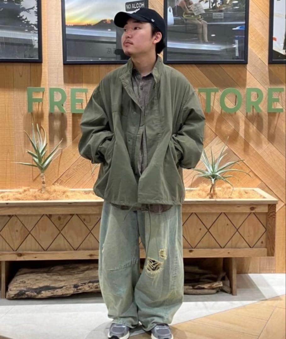 FREAK'S STORE ビッグシルエットライナーセット ショートモッズコート