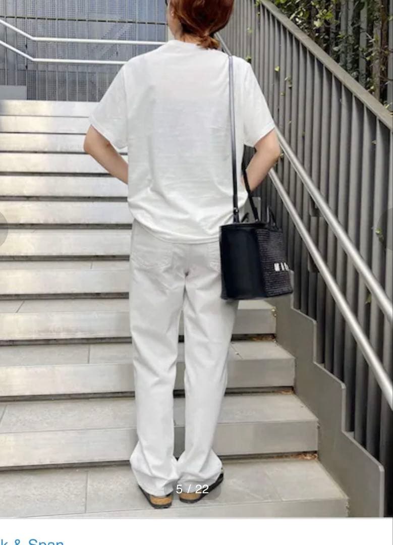 新品　Spick & Span アッパーハイツTHE LAZY STRAIGHT