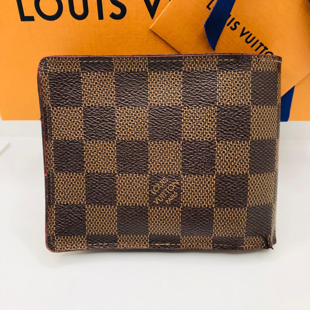 ルイヴィトン✨ ダミエ エベヌ ポルトフォイユ・フロリン 二つ折り財布 茶
